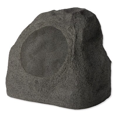 Russound 2-Way OutBack Outdoor Rock Subwoofer, 8 In., Weathered Granite